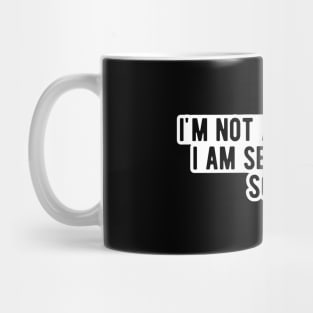 Introvert - I'm not anti-social I am selectively social Mug